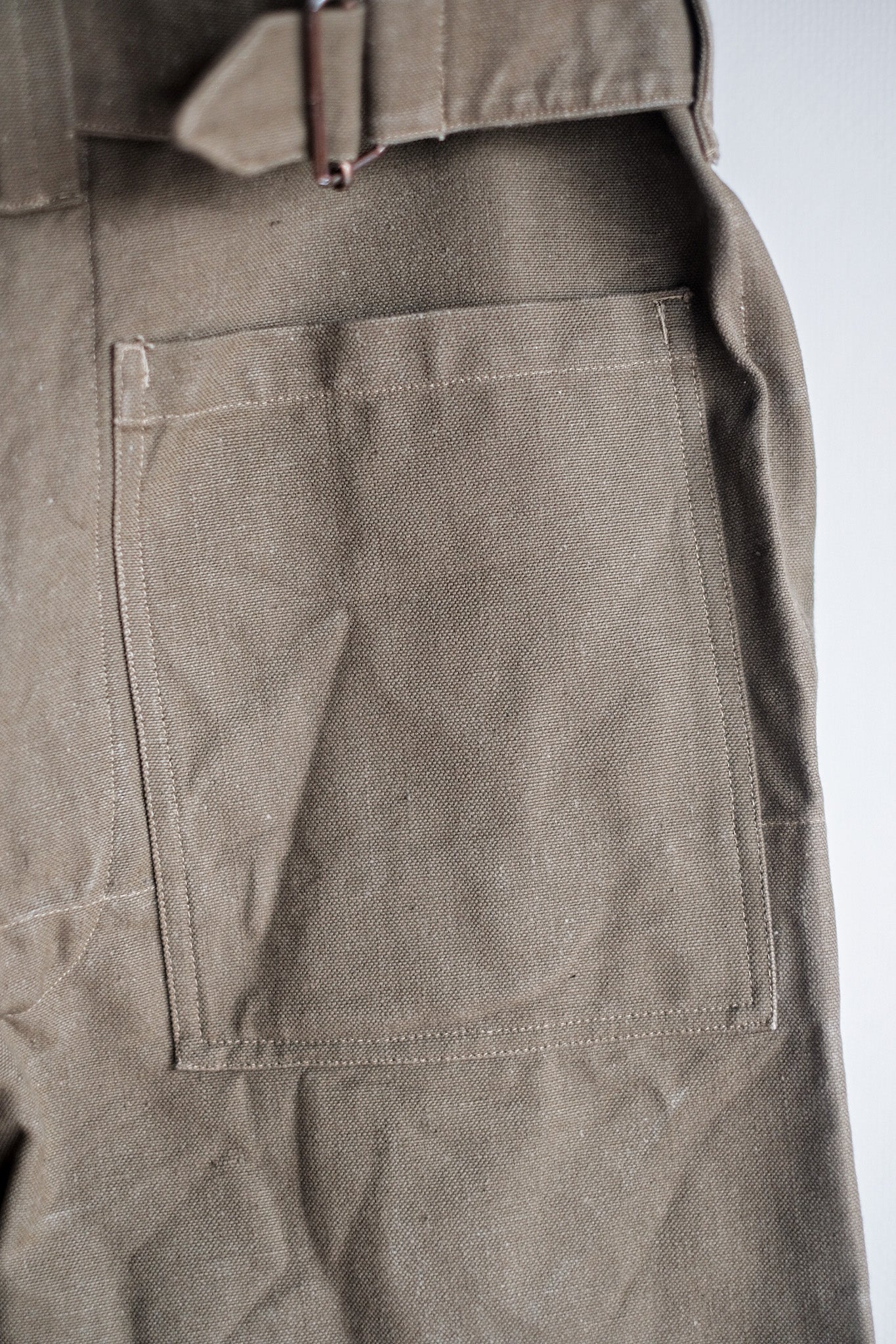 ［~30's］French Army M35 Motorcycle Pants "Cotton Linen Type" "Dead Stock"