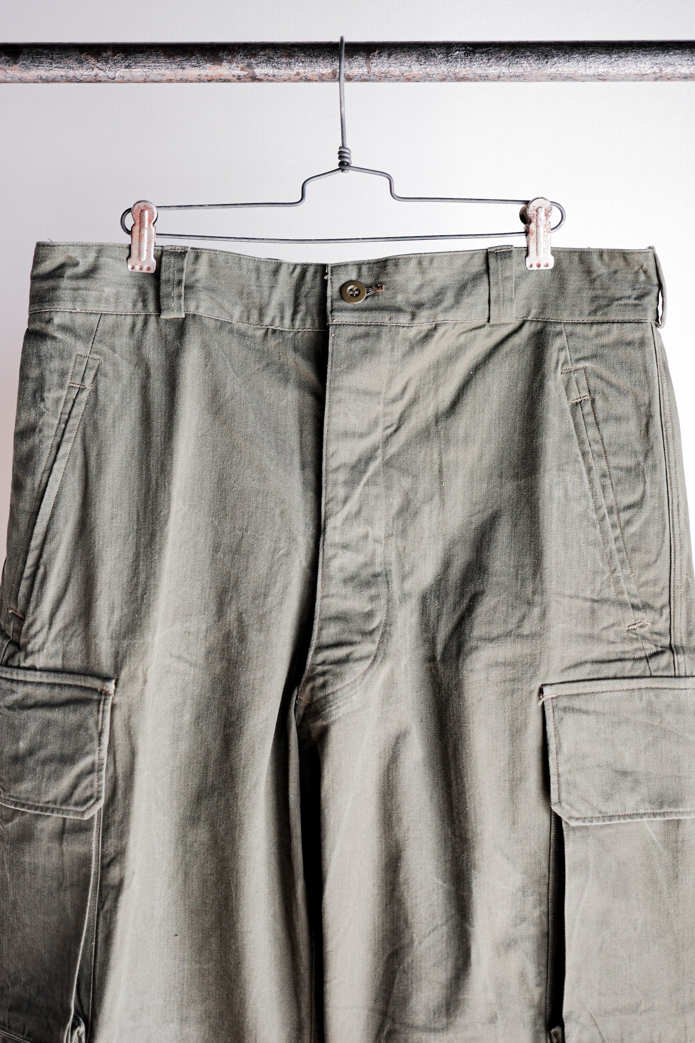 ［~60's］French Army M47 Field Trousers Size.33 "Dead Stock"