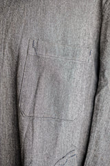 [~ 40's] เสื้อโค้ท French Vintage Black Chambray Atelier