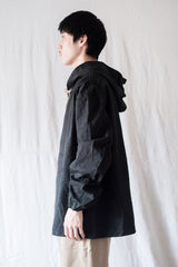 [~ 40's] British Vintage Black Cotton Anorak