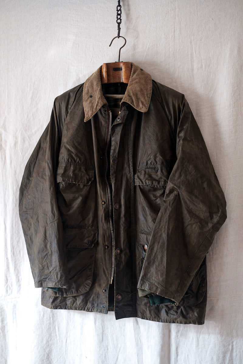 [~ 80's] Vintage Barbour "Bedale" 2 Crest Size.38