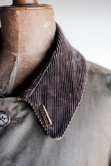 [~ 90's] Barbour Vintage "Original 3/4 Coat" 3 Crest Six Large