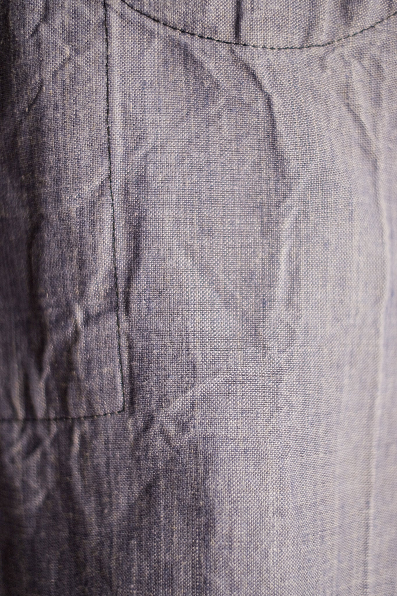 ［~50's］French Navy Ramie Linen Sailor Shirt "Dead Stock"