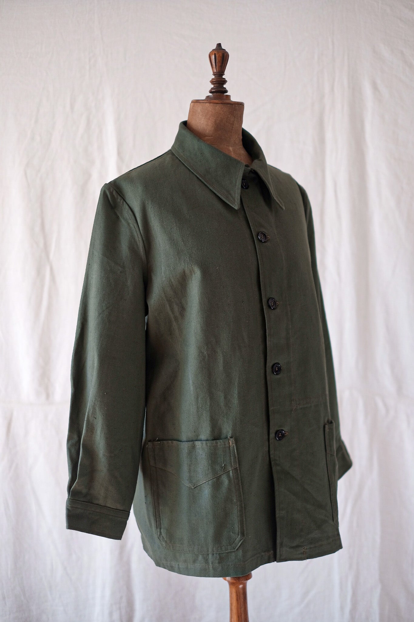 【~50's】French Army Bourgeron Jacket "Dead Stock"