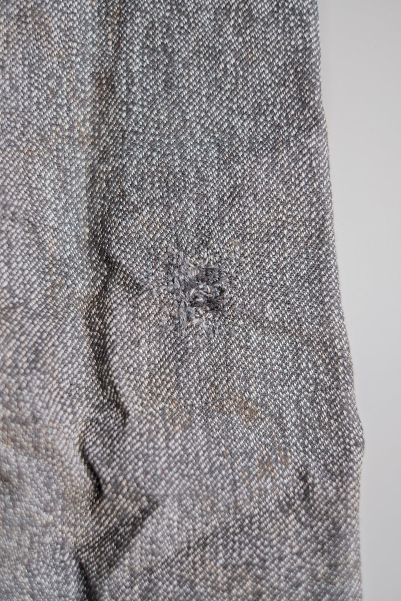 [~ 40's] เสื้อโค้ท French Vintage Black Chambray Atelier
