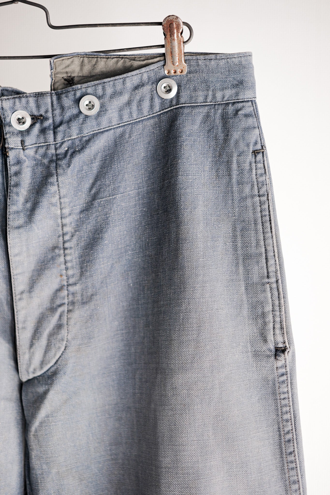 [~ 30's] กางเกงทำงานของ French Vintage Metis