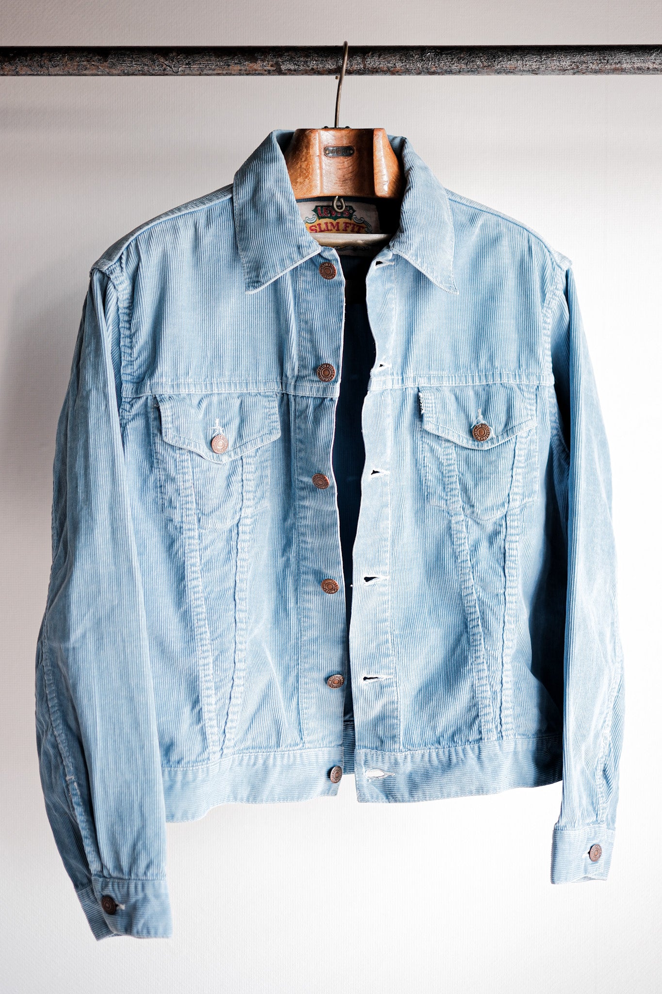 ［~60's］Vintage Levi's Slim Fit Corduroy Jacket "Big E"