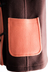 [~ 90's] Invertere Old Crazy Crazy Wool Duffle Coat "Moorbrook"