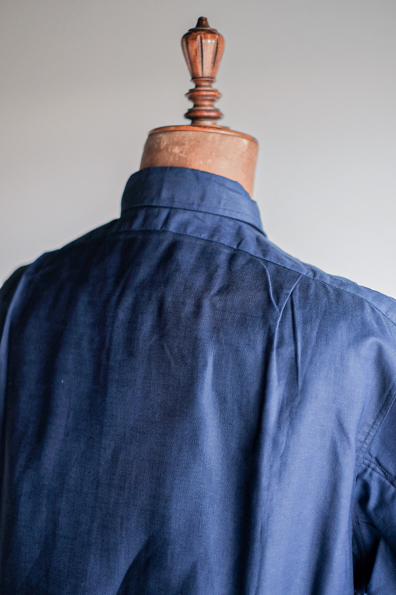 ［~40's］French Vintage Indigo Metis Grandpa Shirt "Dead Stock"