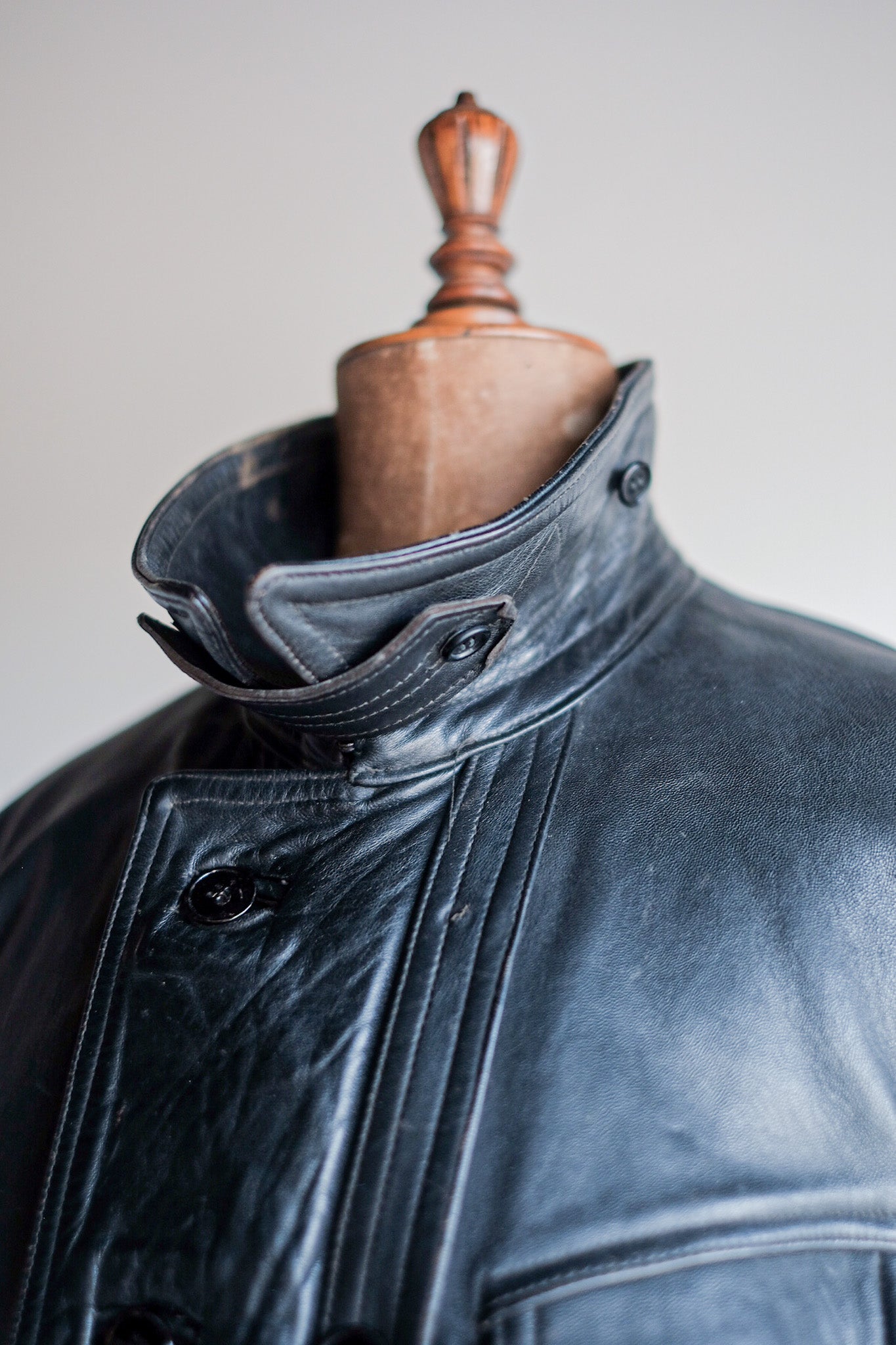 50's] French Vintage Le Corbusier Leather Work Jacket