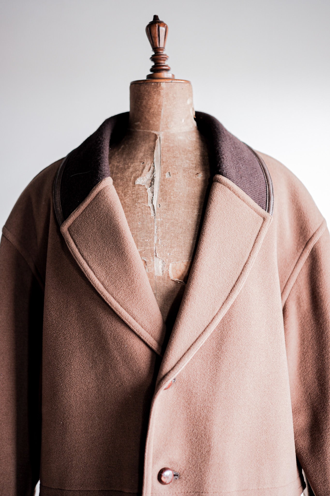 【~80's】Old Gucci Shawl Collar Cashmere Jacket Size.50
