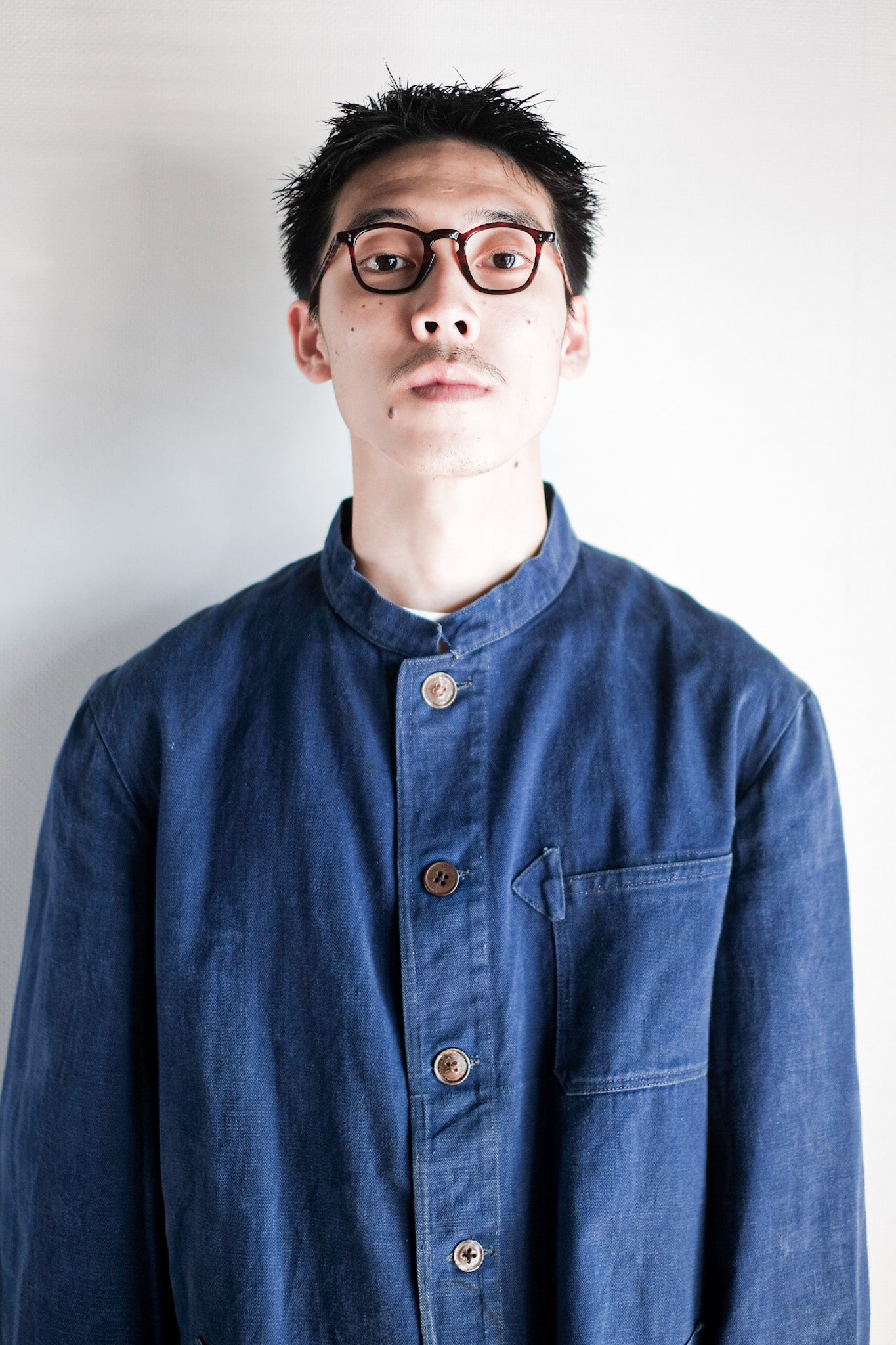 ［~50’s］French Vintage Amber Parisian Frame “Dead Stock”