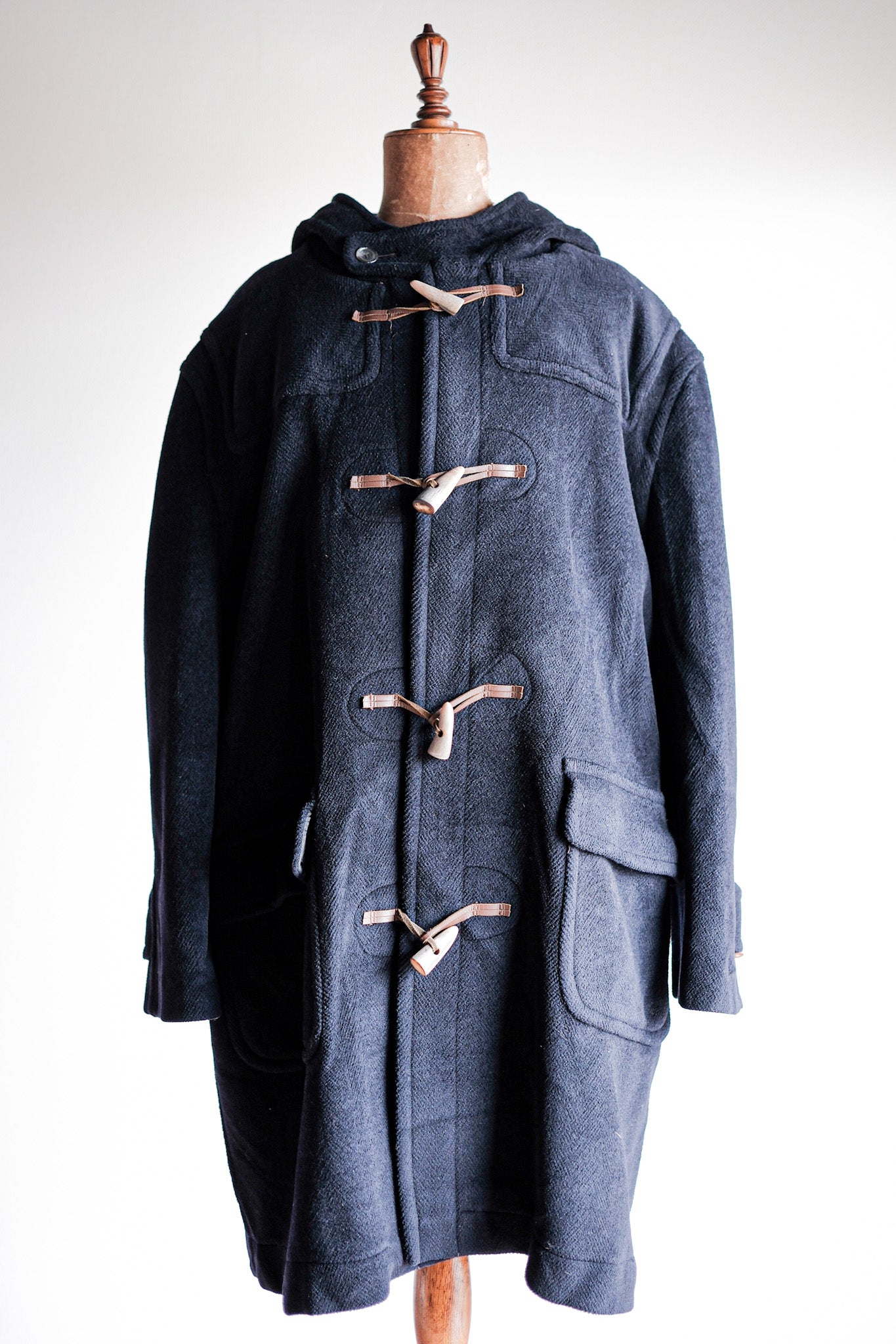 【~90’s】Vintage Grenfell Wool Duffle Coat Size.44 "Moorbrook"