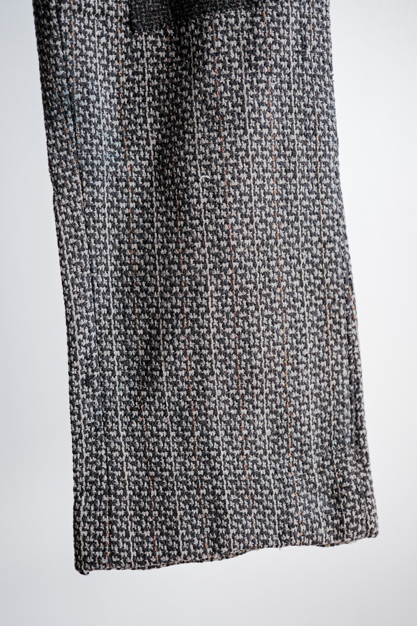 【~20's】French Vintage Homemade Wool Work Pants "Patchwork"