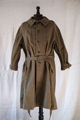 【~50's】French Army M35 Motorcycle Coat Size.1 "Dead Stock"
