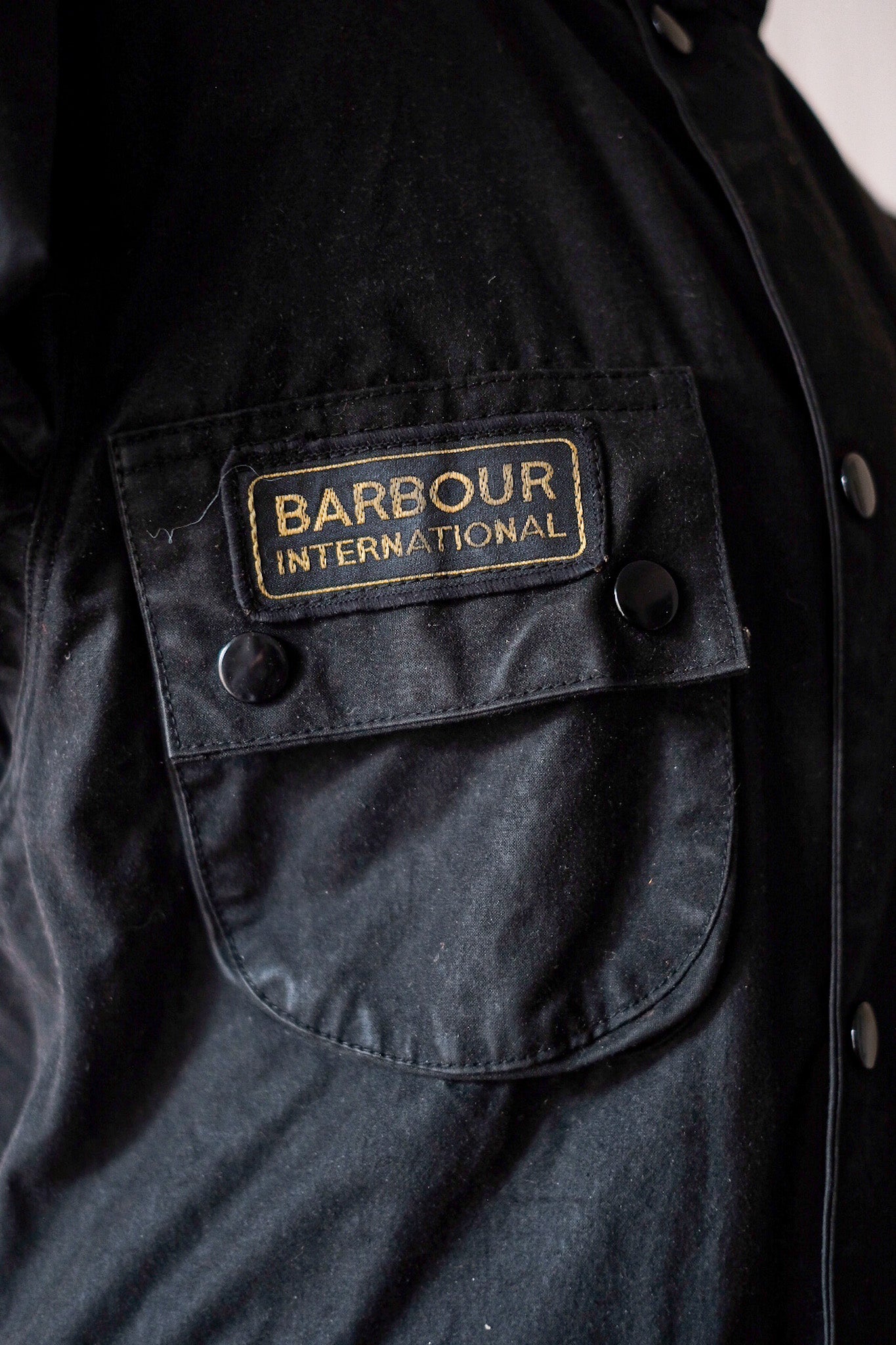 【~80's】Vintage Barbour "International Suit" 1 Crest Size.36