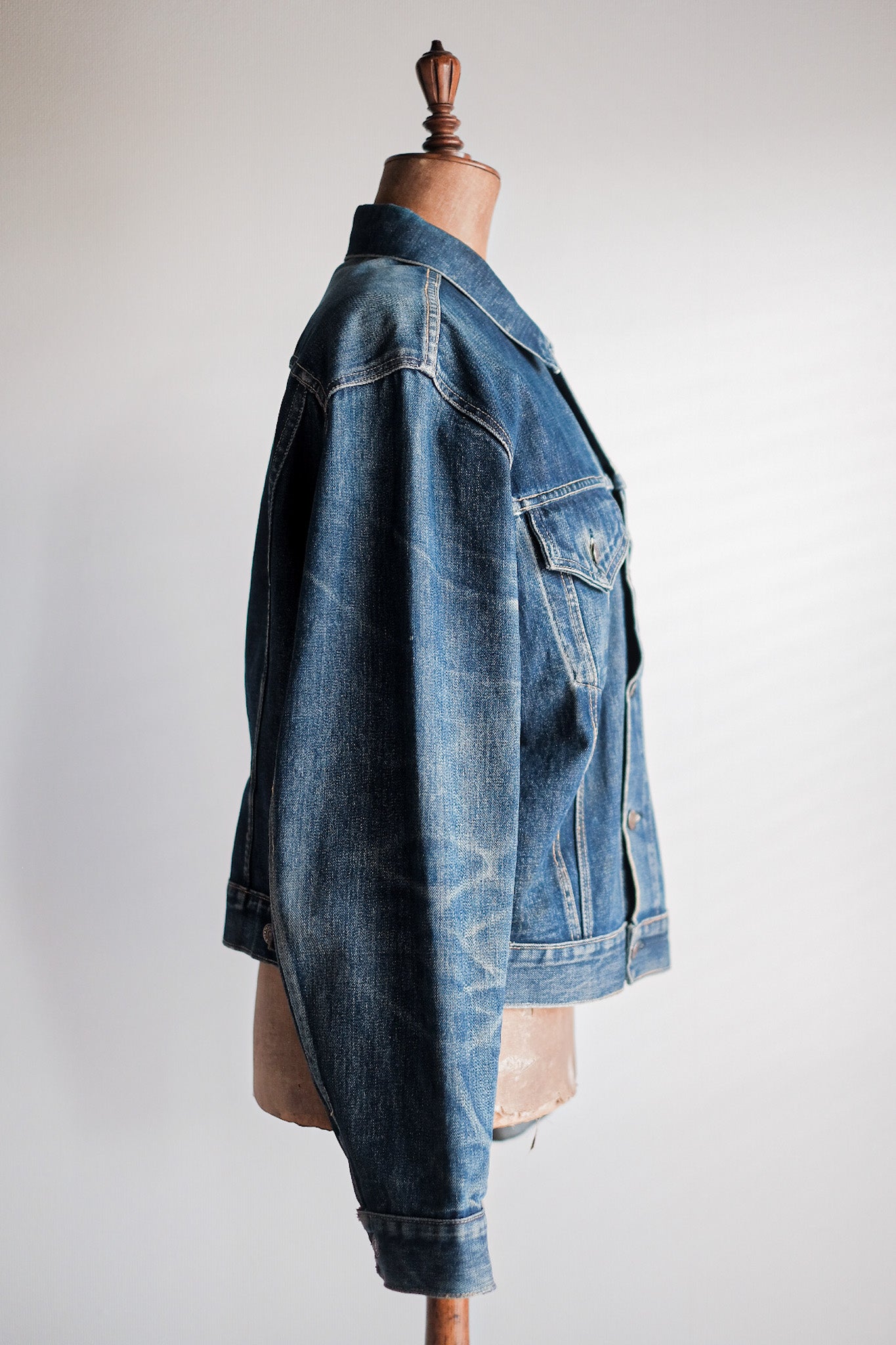 ［~60's］Vintage Levi's 557 Denim Jacket "Big E"