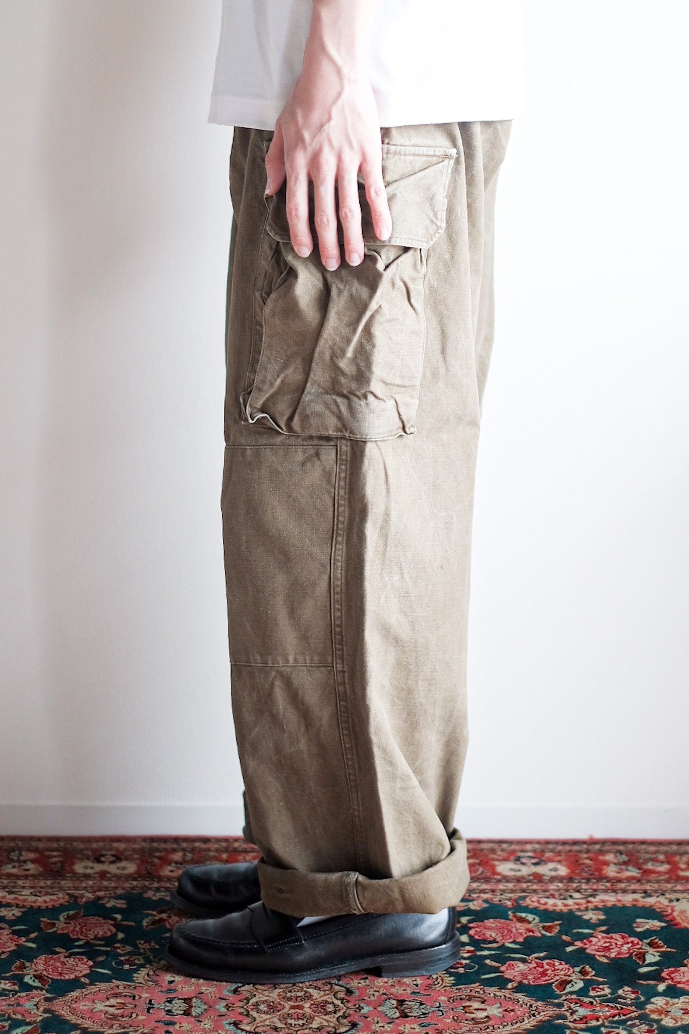 [~ 50's] French Army M47 Field Trousers