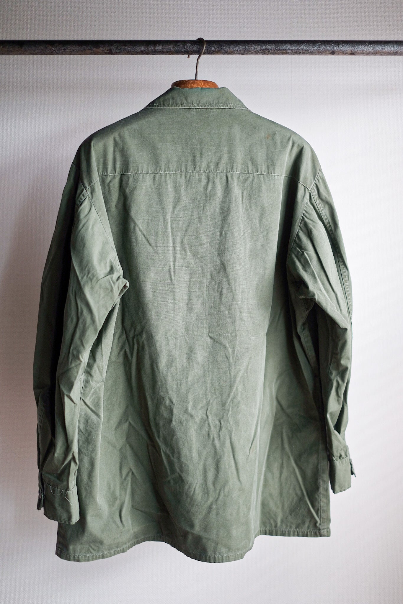 ［~60's］US Army Jungle Fatigue Jacket "3rd Type" Size.LARGE-REGULAR