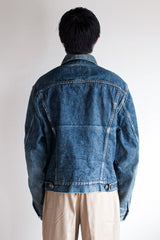 [~ 60's] ขนาดแจ็คเก็ตยีนส์ 559xx ของ Vintage Levi ขนาด 44 "รับประกัน"