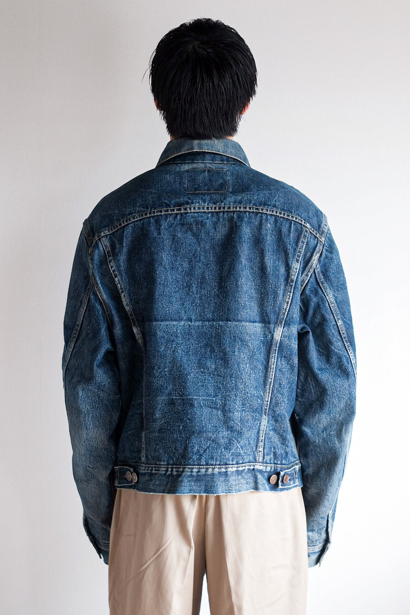 [~ 60's] ขนาดแจ็คเก็ตยีนส์ 559xx ของ Vintage Levi ขนาด 44 "รับประกัน"