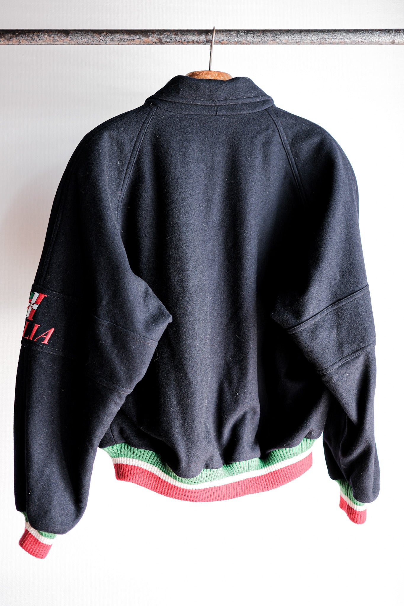［~80's］Old Gucci Double Breasted Italian Wool Blouson Size.50