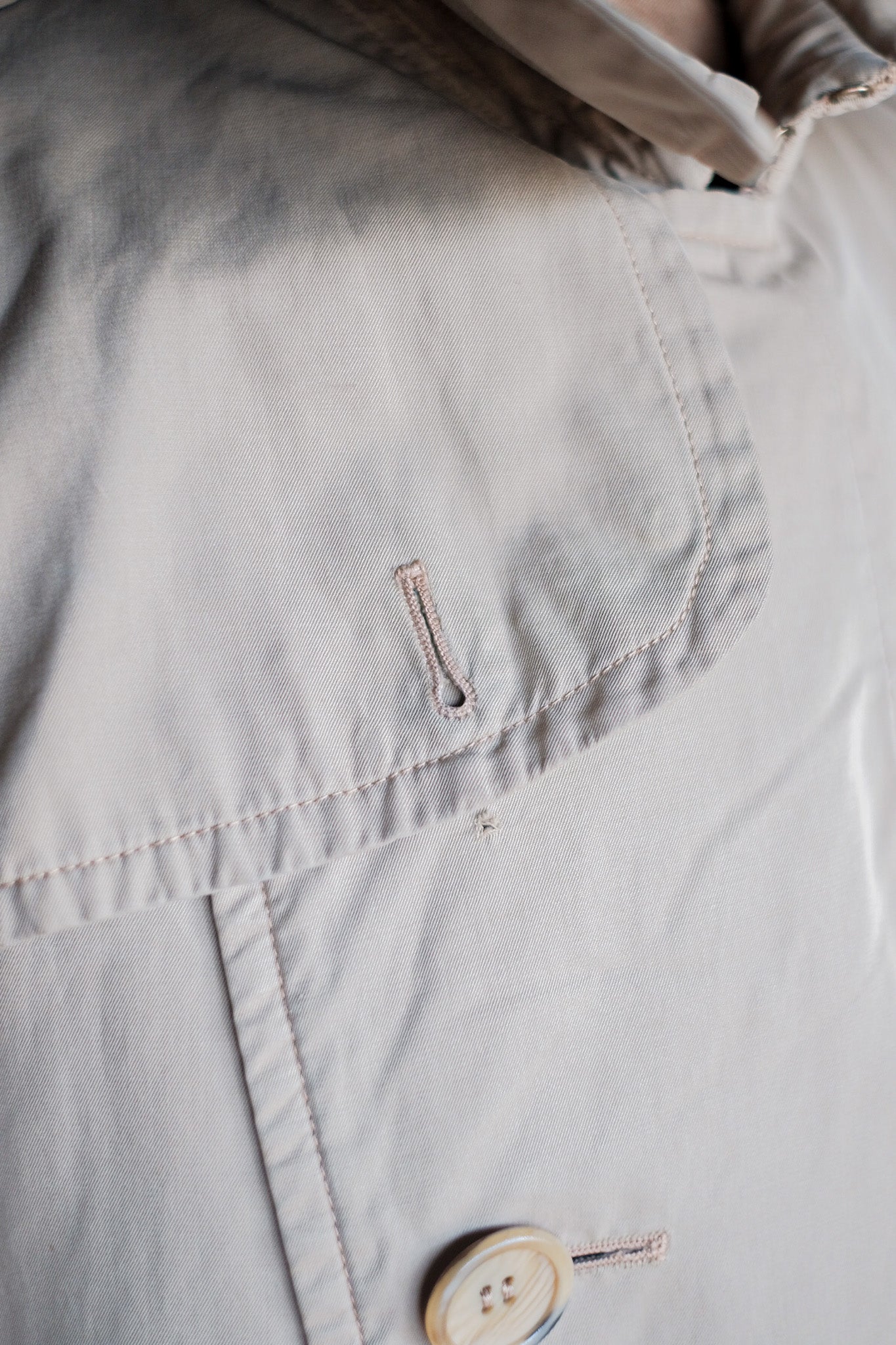［~60's］Vintage Burberry's Single Raglan Trench Coat "COMMANDER Ⅱ"