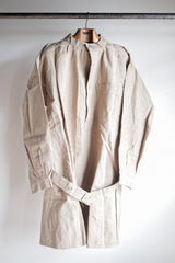 [~ 50's] กองทัพฝรั่งเศส Bourgeron โรงพยาบาล Smock Smock Military "Dead Stock"