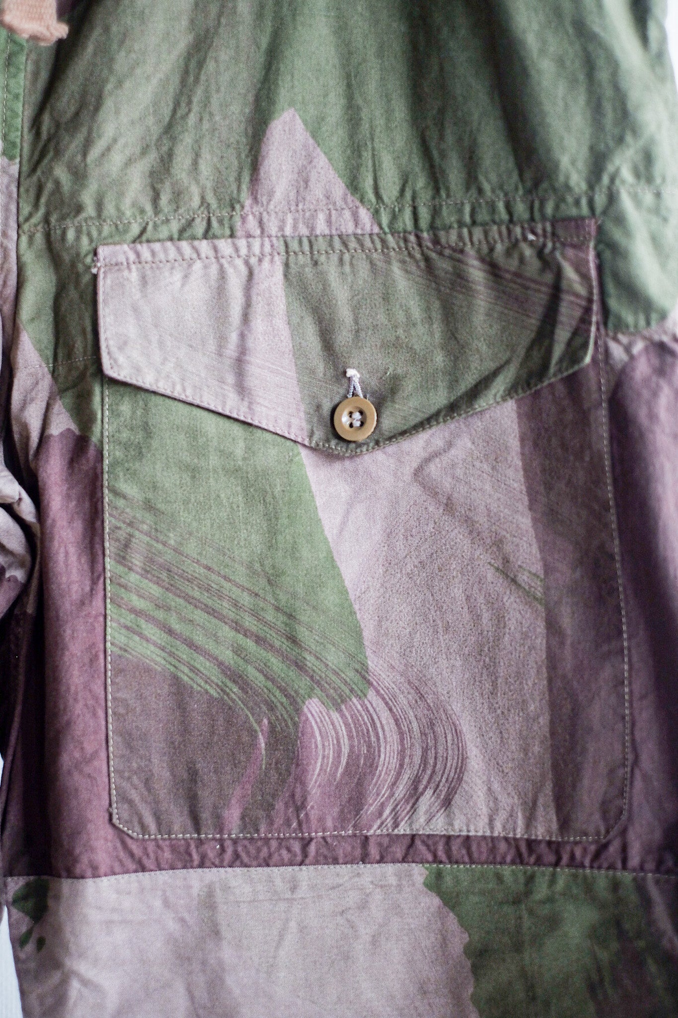 ［~40's］British Army SAS Camouflaged Windproof Trousers Size.2 "Dead Stock"