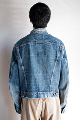 [~ 60's] แจ็คเก็ตยีนส์ 557 ยีนส์ของ Levi Vintage "Big E" ของ Levi 557