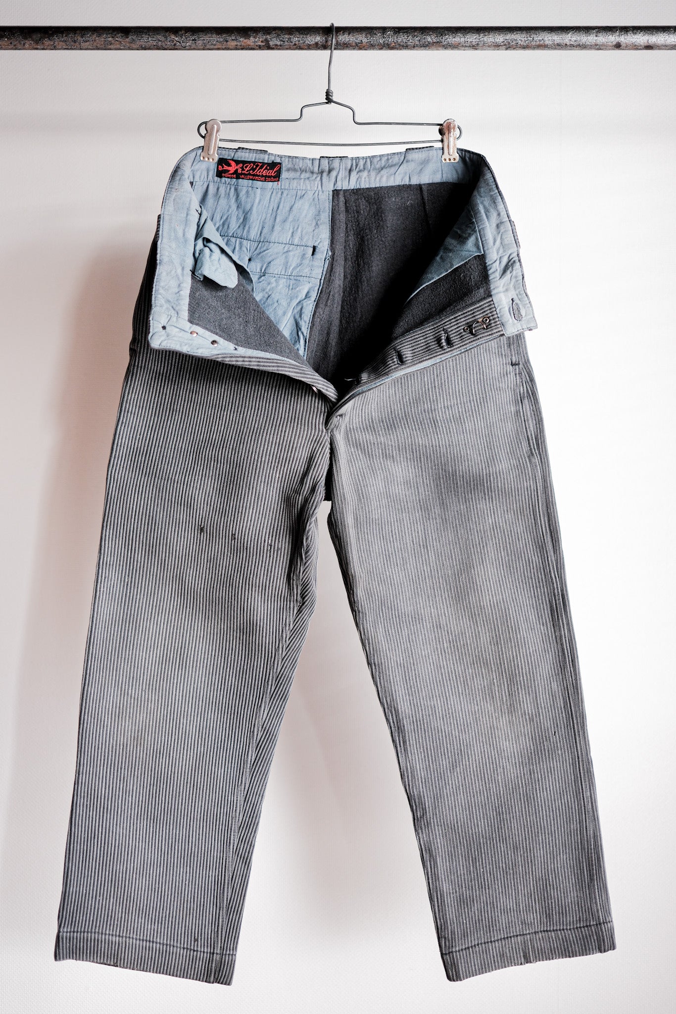 [~ 50's] กางเกงทำงานของ French Vinton Pique