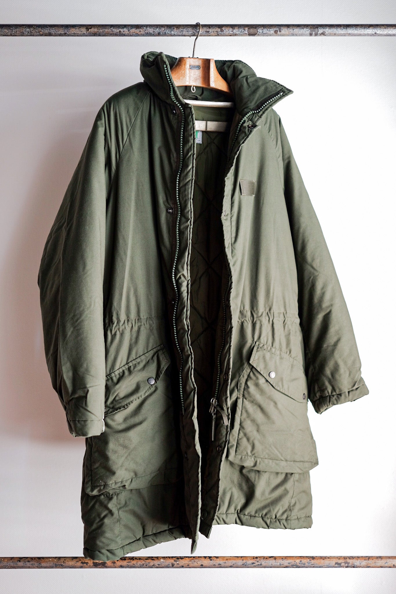 [〜90年代]瑞典軍隊M-90寒冷天氣大衣。190-75