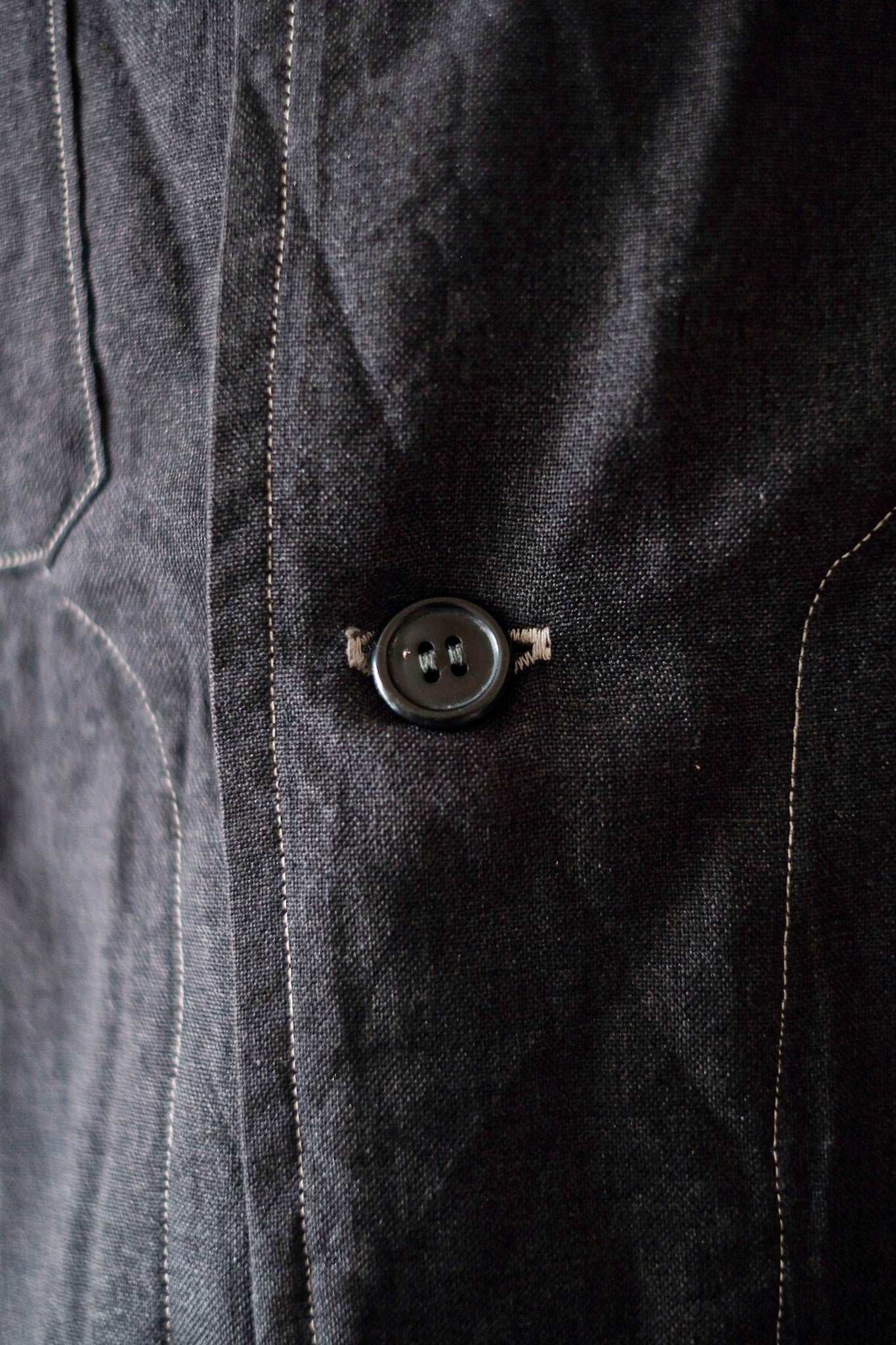 【~50's】French Vintage Light Wool Gabardine Work Jacket