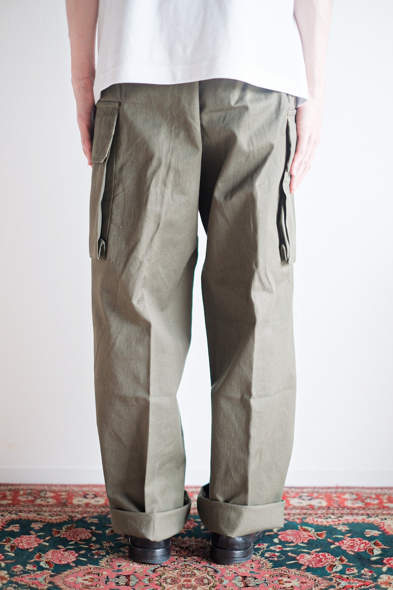 ［~60's］French Army M47 Field Trousers Size.33 "Dead Stock"