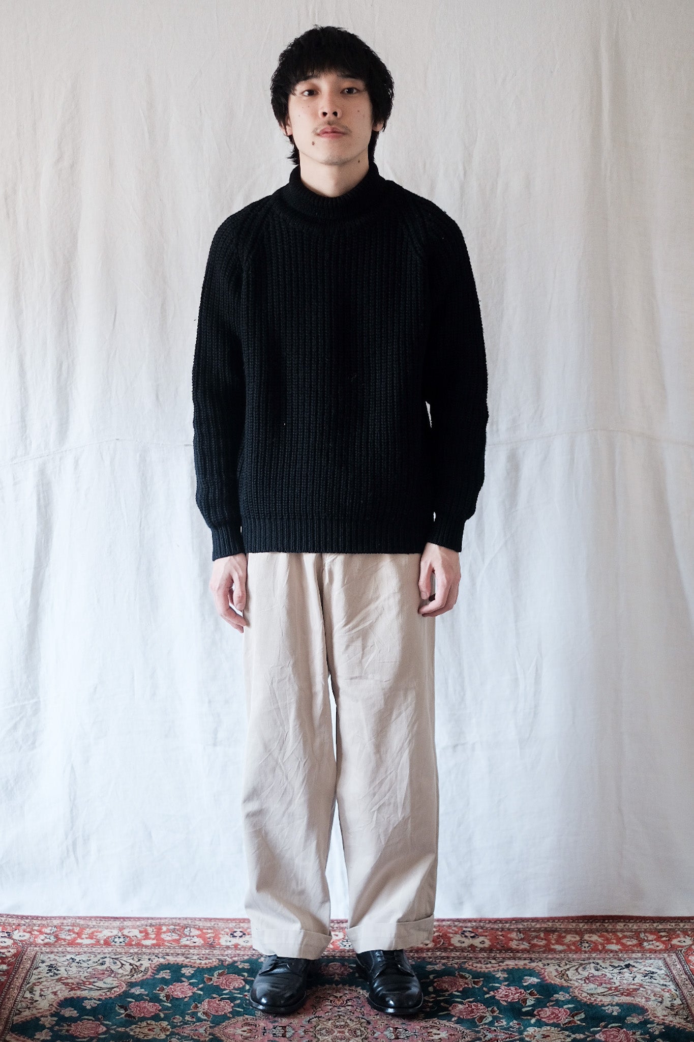 [~ 50's] French Vintage Chino Work Pants "Adolphe Lafont"