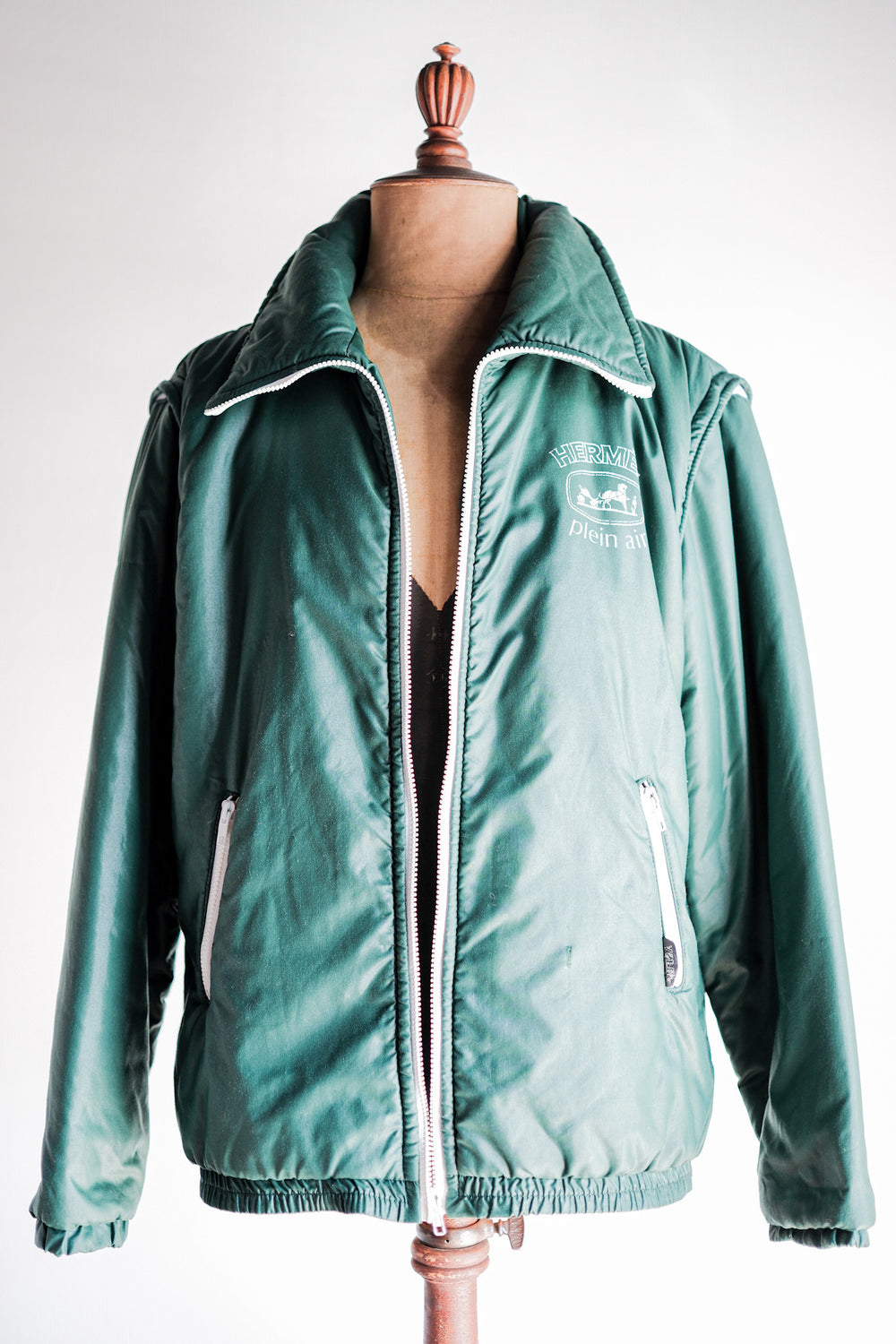 ［~80's］Old Hermès Paris Plein Air 2-Way Jacket