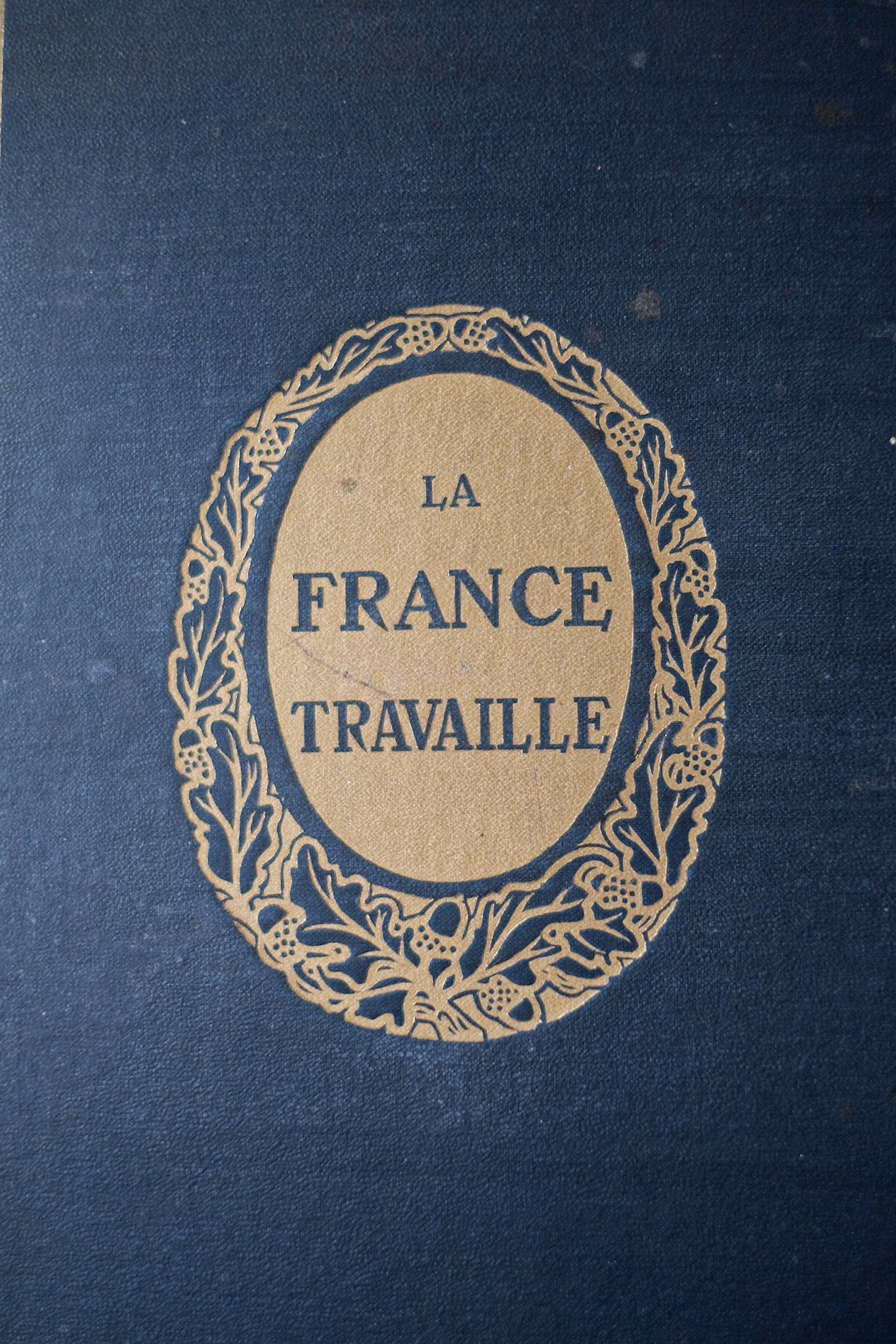 [~ 30's] vintage français "La France Travaille" ⅰ & ⅱ Set