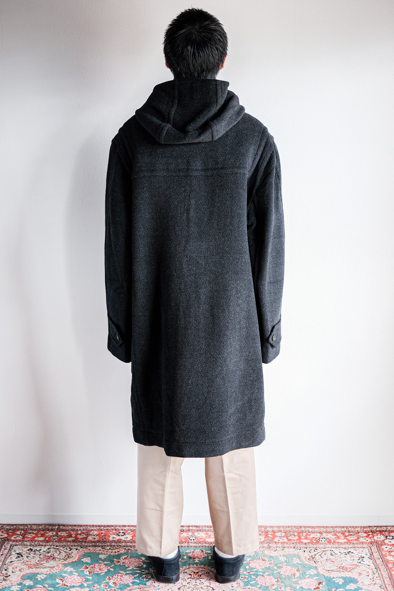 ［~90's］Old INVERTERE Wool Duffle Coat "Moorbrook"