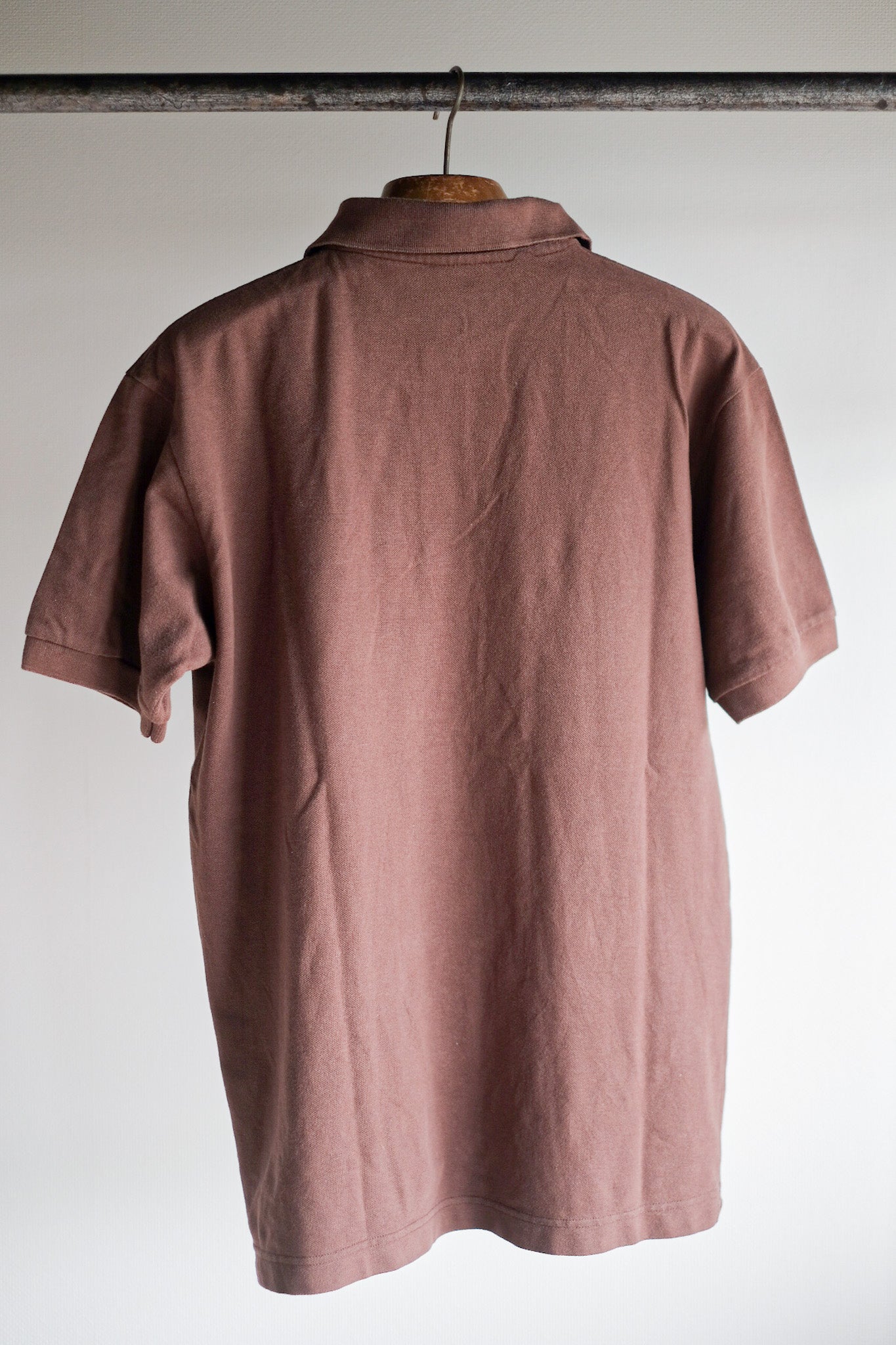 ［~80's］CHEMISE LACOSTE S/S Polo Shirt Size.6 "Brown"