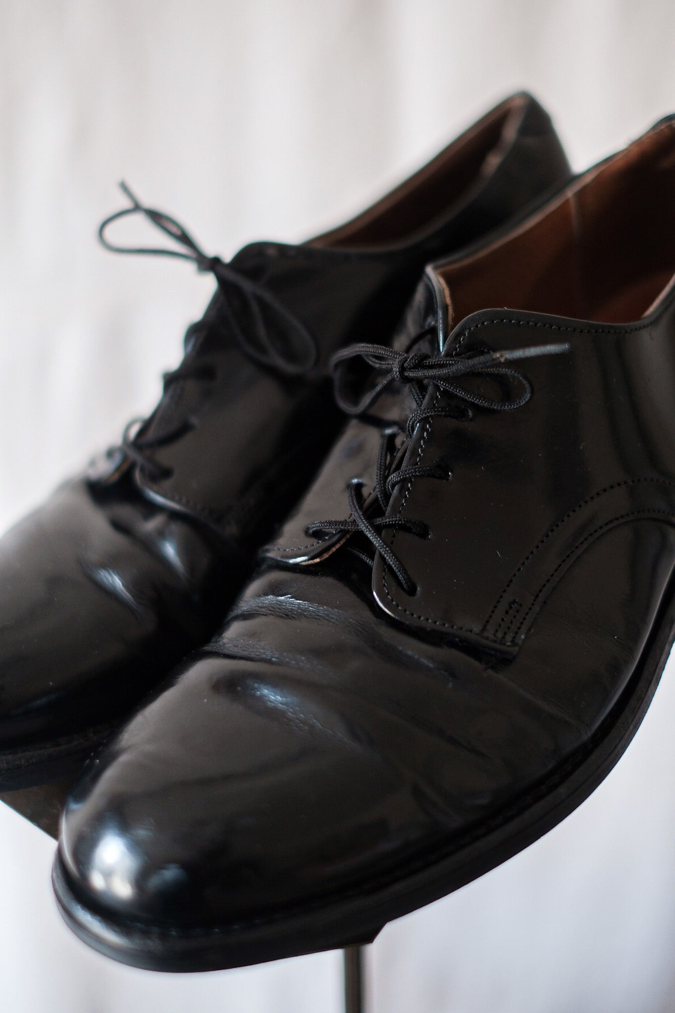 [~ 80's] U.Navy Service Shoes Taille.8 1/2 R