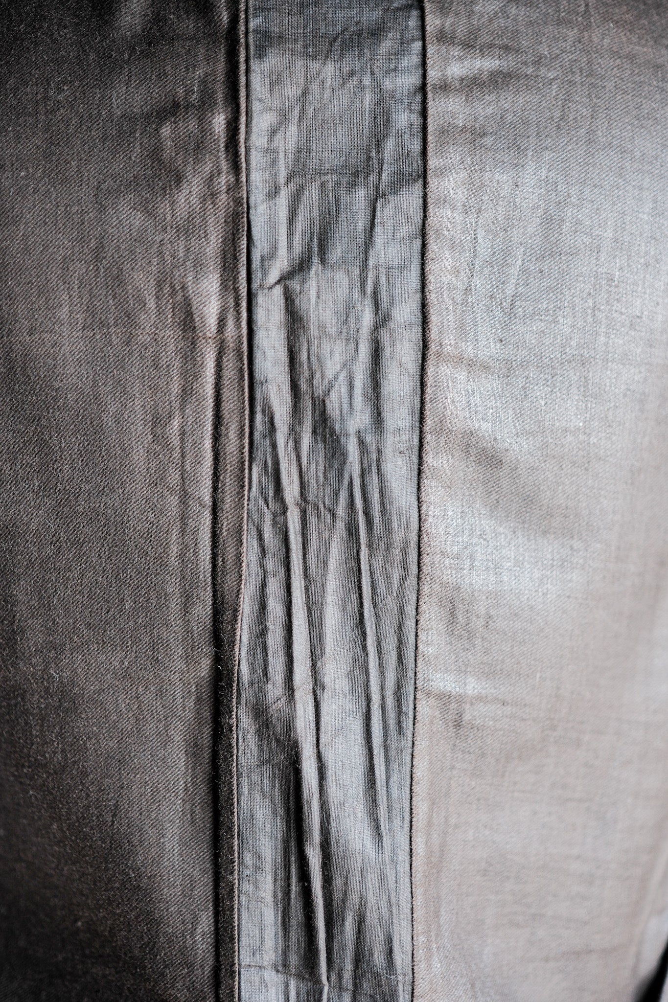 ［Late 19th C］French Antique Black Velvet Gilet