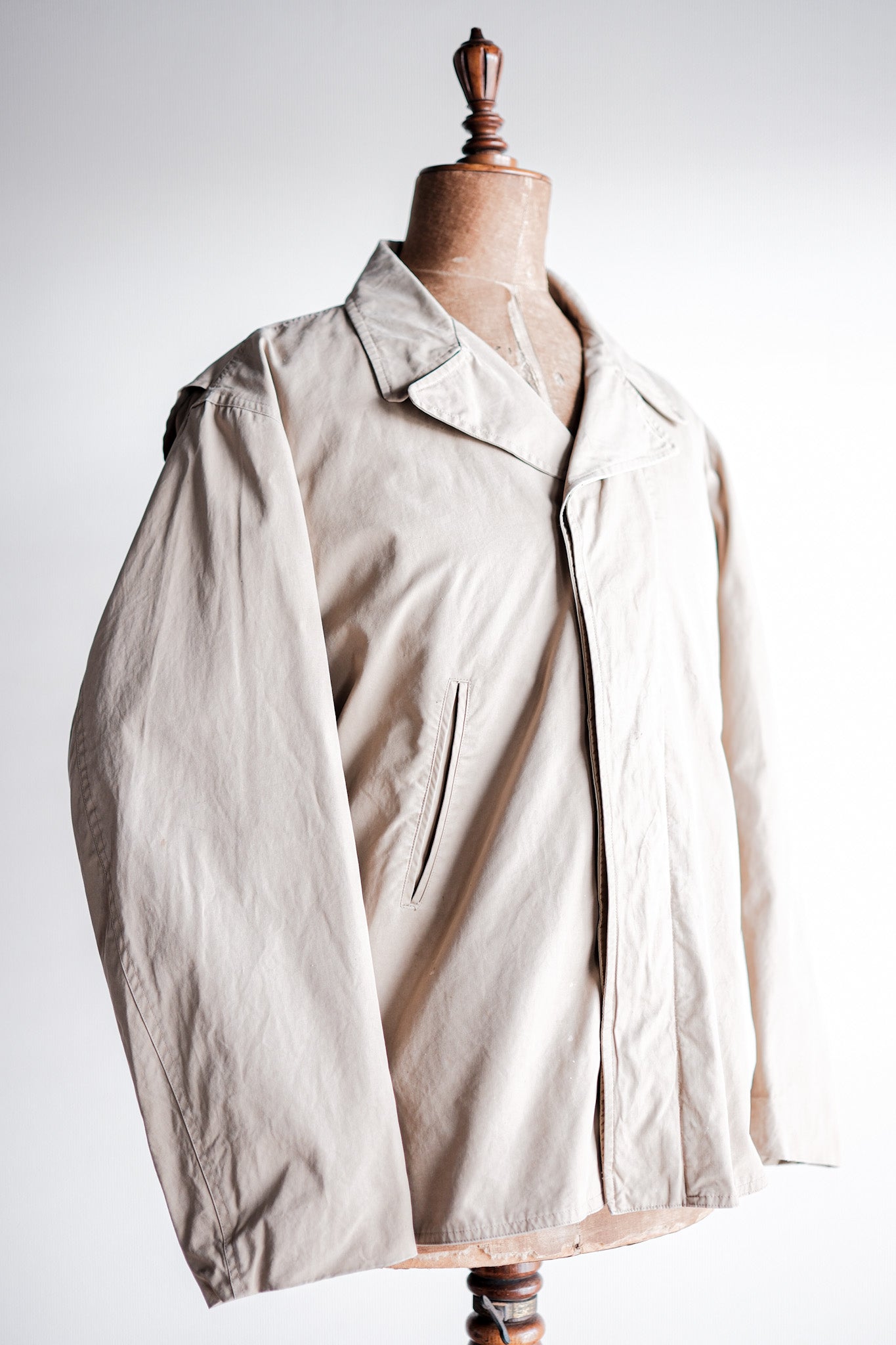 ［~50's］British Vintage Half Belt Ventile Jacket "Elton Weatherpoof"