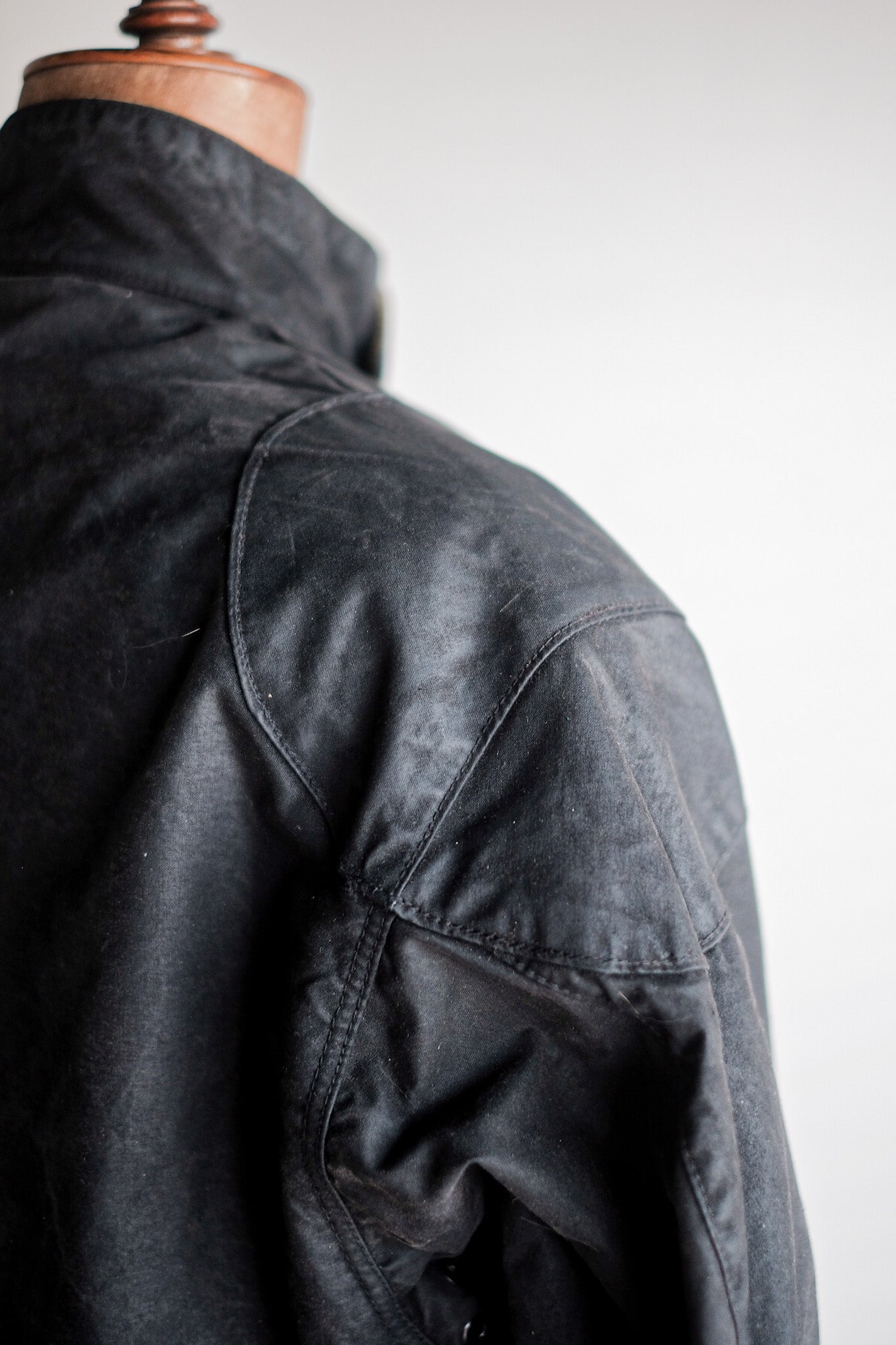 【~70's】Vintage Barbour Waxed Jacket "Unknown Model" 1 Crest