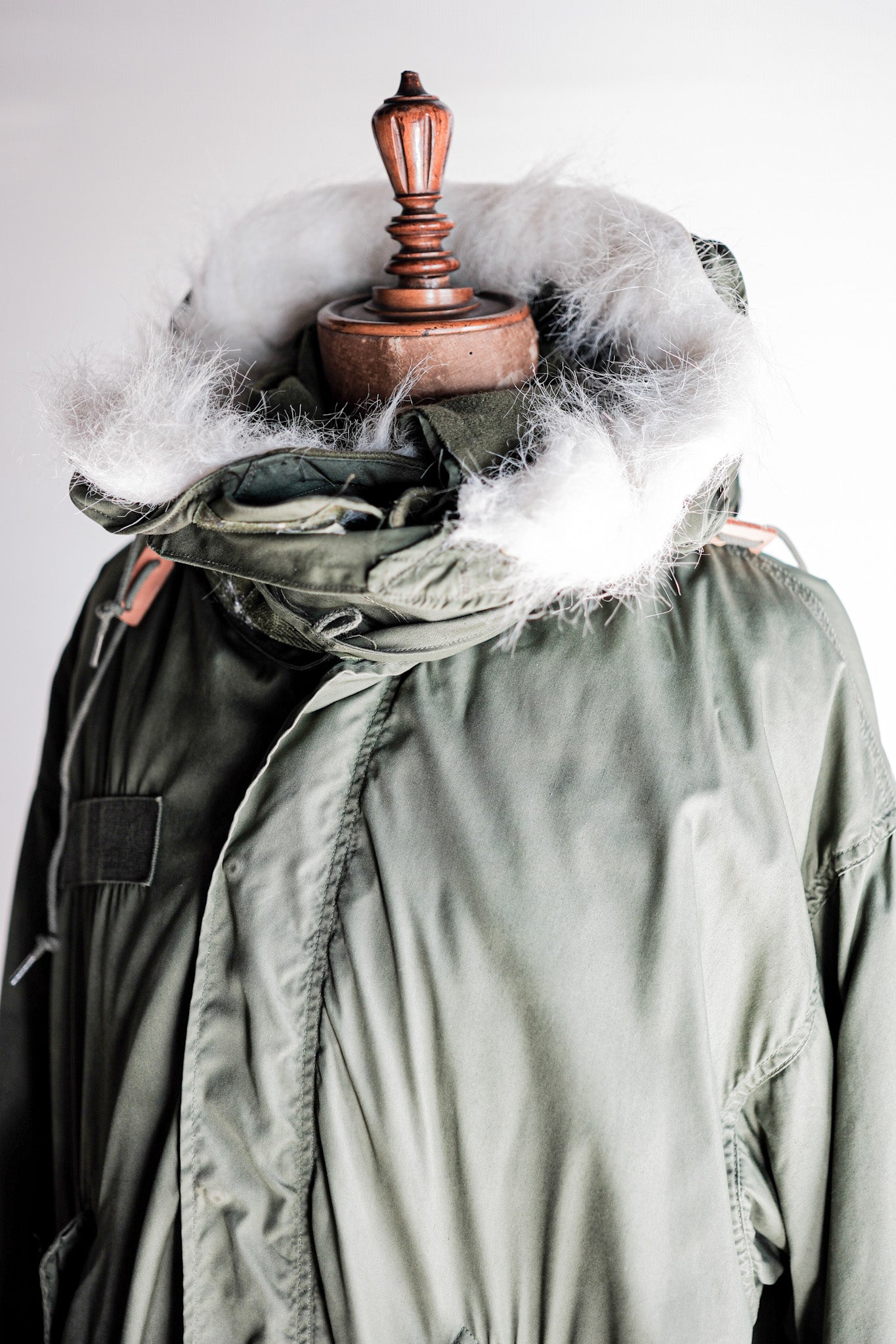 ［~80's］U.S.ARMY M-65 Fishtail Parka Size.LARGE "Full Set"