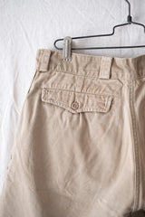 【~60's】French Army M52 Chino Shorts Size.2