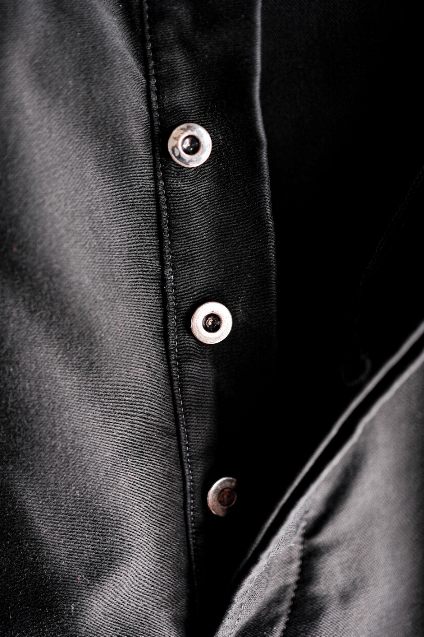 ［~50's］French Vintage Black Moleskin Work Pants "Adolphe Lafont"