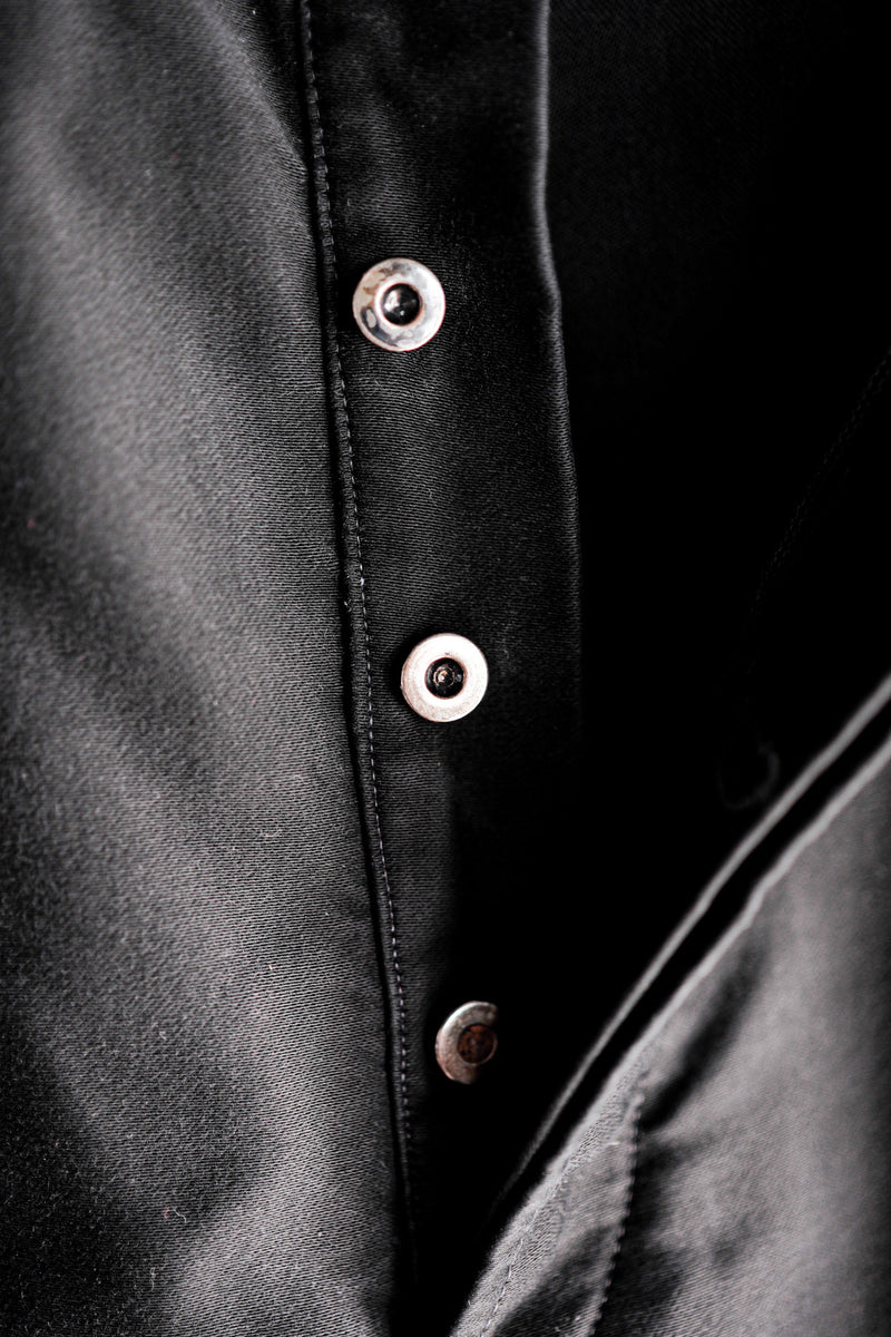 【~50's】French Vintage Black Moleskin Work Pants "Adolphe Lafont"