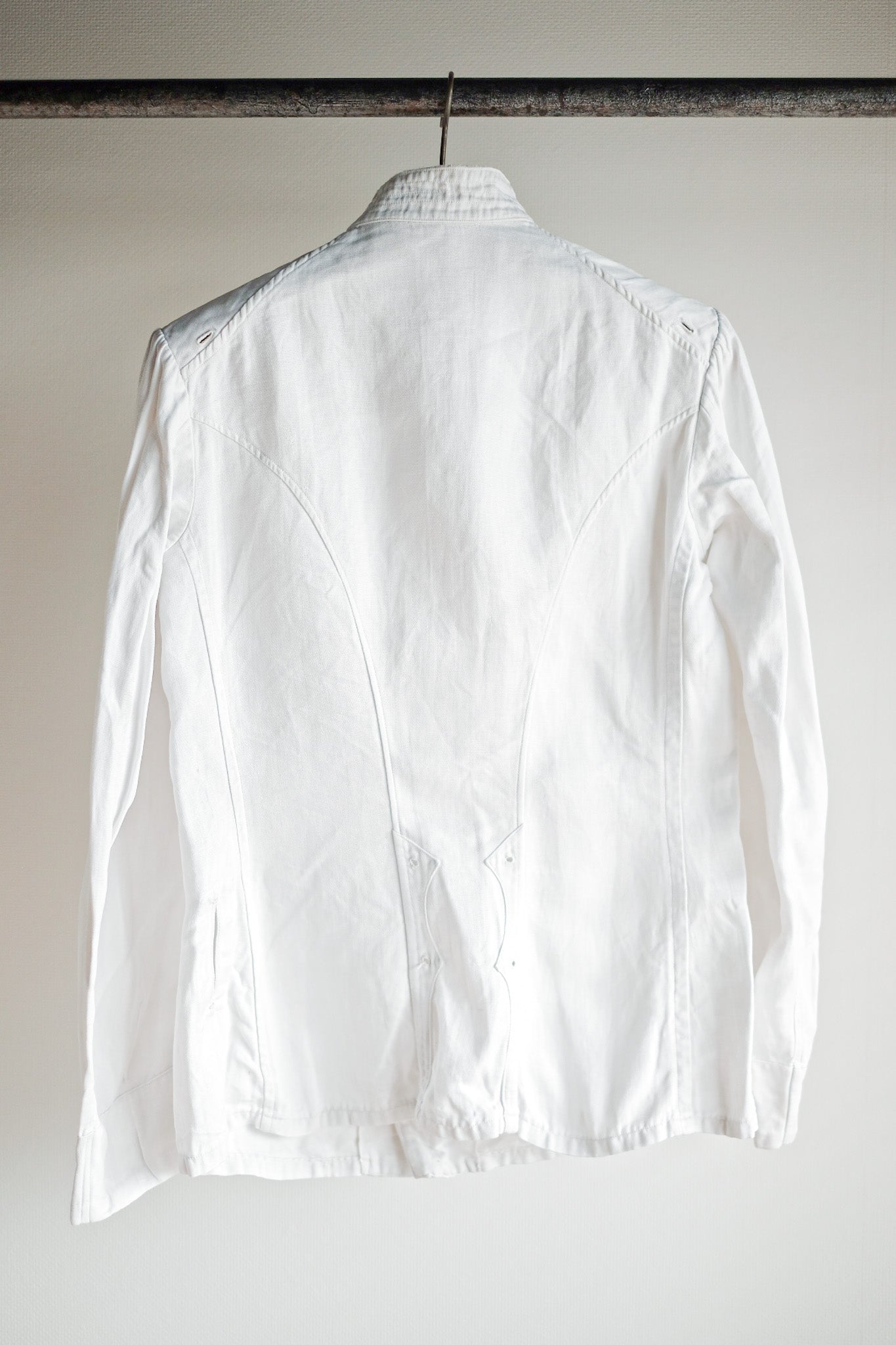 ［~20's］French Army Cotton Linen Colonial Jacket