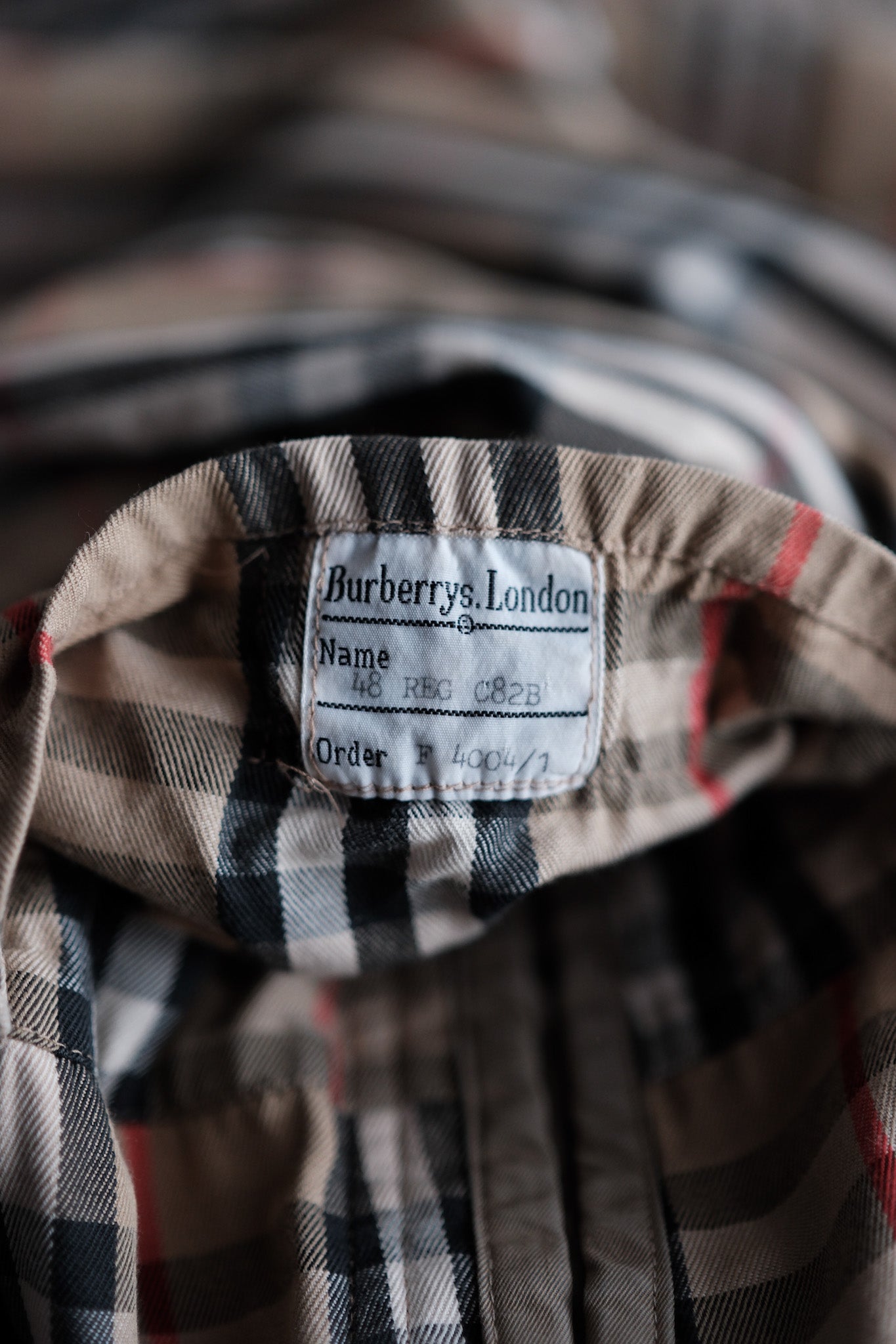 ［~80's］Vintage Burberry's Single Raglan Balmacaan Coat C100 Size.48REG