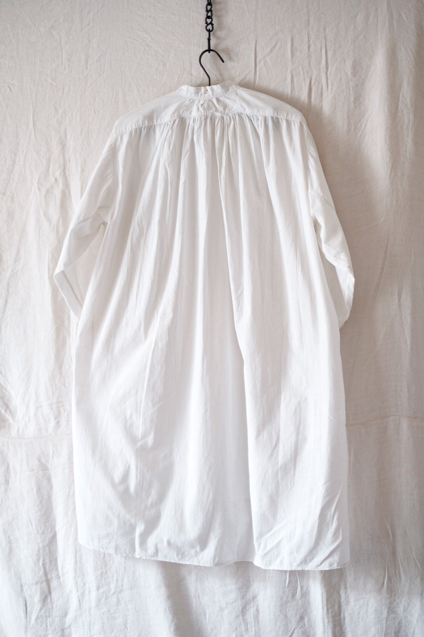 【Early 20th C】French Antique Dress Shirt